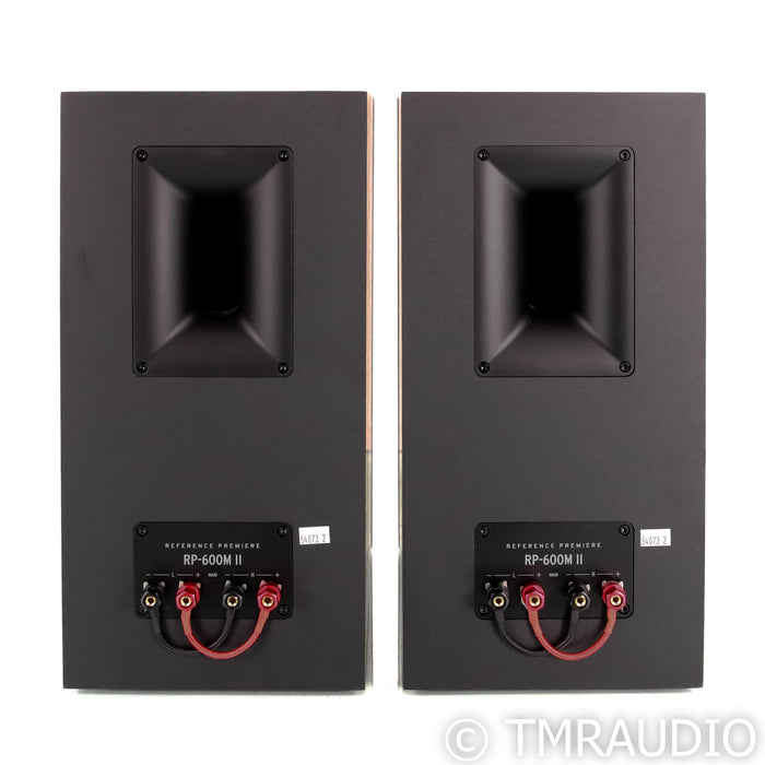 Klipsch RP-600M II Bookshelf Speakers; Walnut Pair