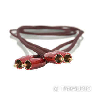 AudioQuest Red River RCA Cables; 1.5m Pair Interconnects
