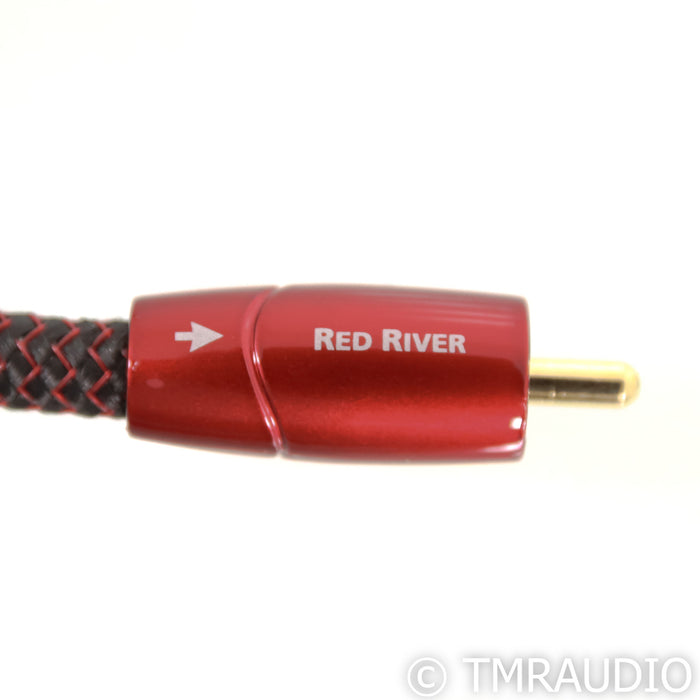 AudioQuest Red River RCA Cables; 1.5m Pair Interconnects