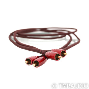 AudioQuest Red River RCA Cables; 1.5m Pair Interconnects