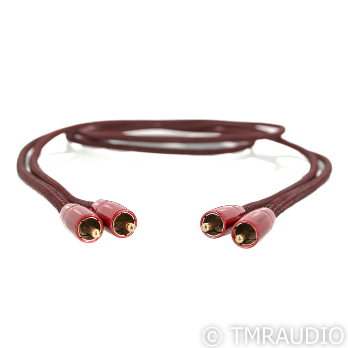 AudioQuest Red River RCA Cables; 1.5m Pair Interconnects