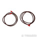 AudioQuest Red River RCA Cables; 1.5m Pair Interconnects