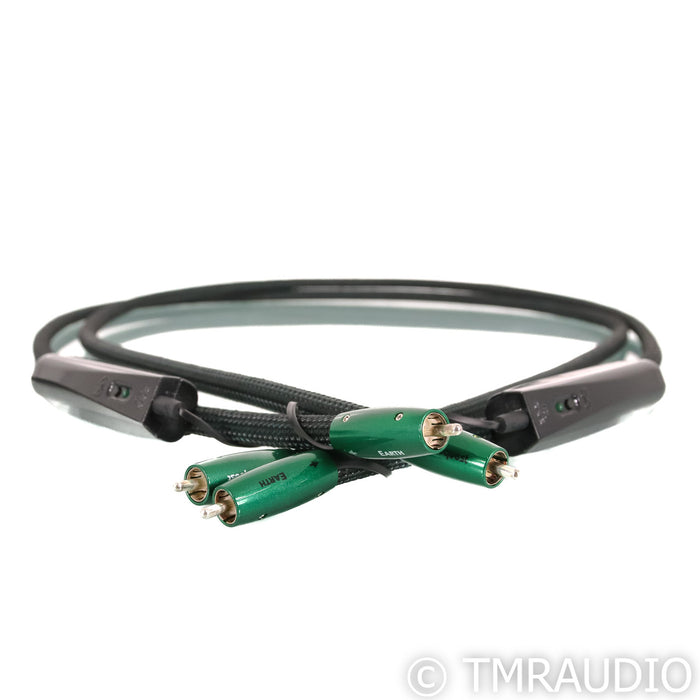 AudioQuest Earth RCA Cables; 1.5m Pair Interconnects; 72v DBS