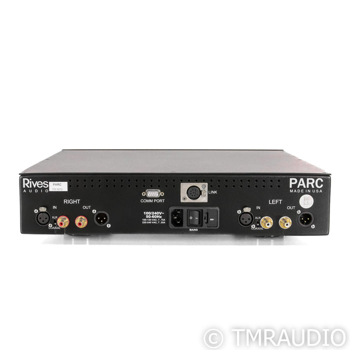 Rives Audio PARC Parametric Equalizer; Adaptive Room Compensation
