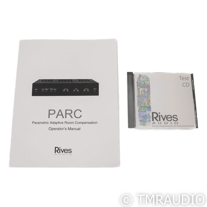Rives Audio PARC Parametric Equalizer; Adaptive Room Compensation