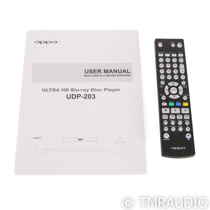 Oppo UDP-203 Universal 4k UHD Blu-Ray Player; UDP203; HDR