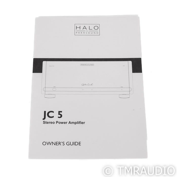 Parasound Halo JC5 Stereo Power Amplifier