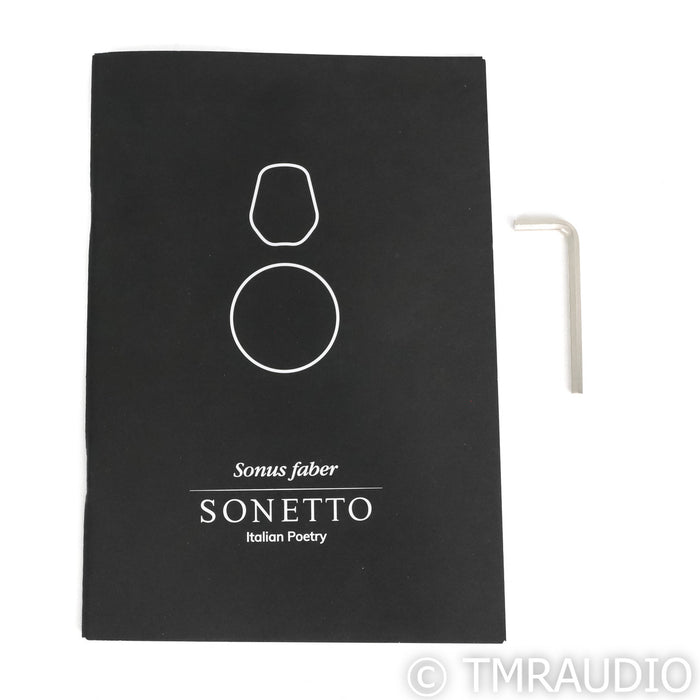 Sonus Faber Sonetto VIII Floorstanding Speakers; Weng√® Pair
