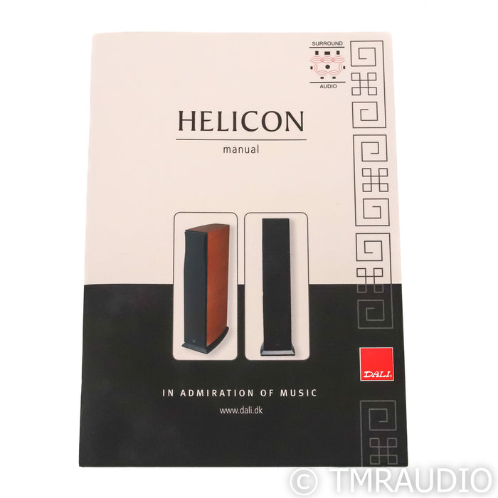 DALI Helicon 300 Bookshelf Speakers; Rosenut Pair