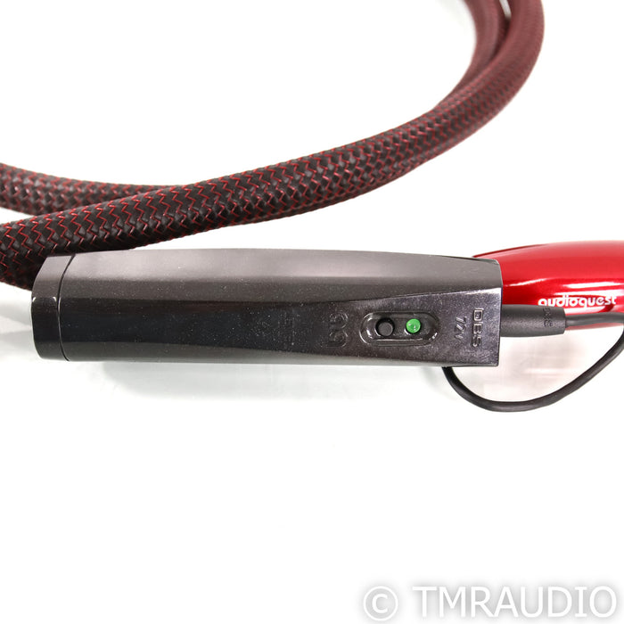 AudioQuest Fire XLR Cables; 1.5m Pair Balanced Interconnects