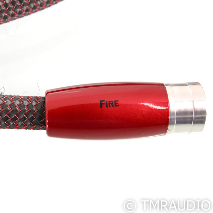 AudioQuest Fire XLR Cables; 1.5m Pair Balanced Interconnects