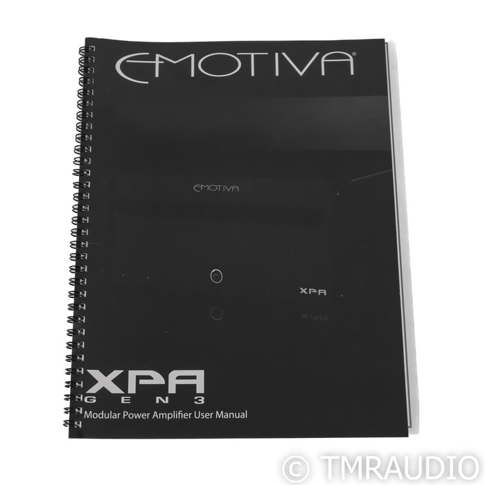 Emotiva XPA-6 Gen 3 Six Channel Power Amplifier