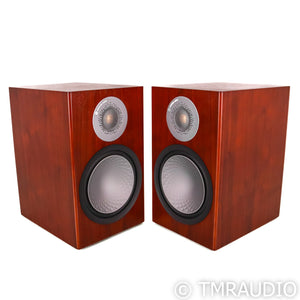 Monitor Audio Silver 100 Bookshelf Speakers; Pair Natural Walnut