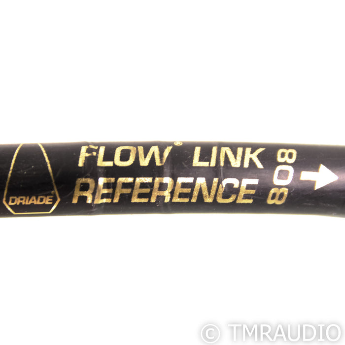 Driade Flow Link Reference 808 XLR Cables; 1m Pair Balanced Interconnects