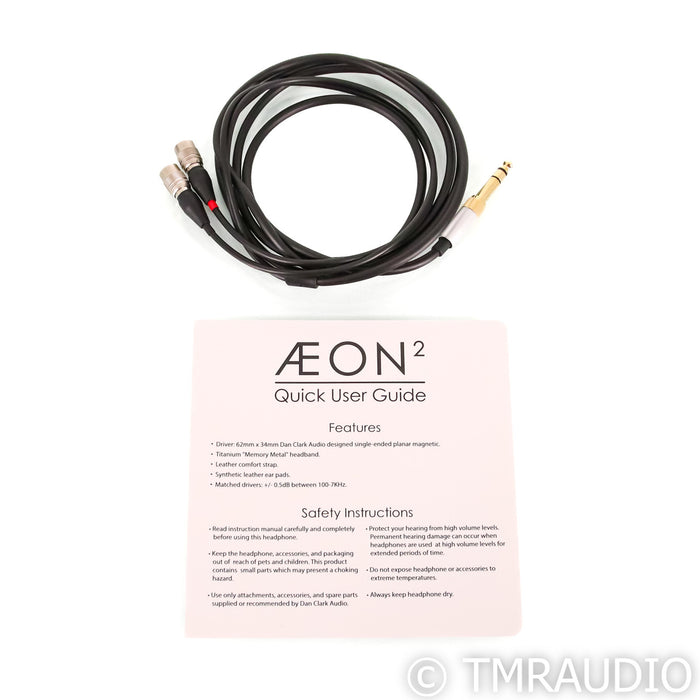 Dan Clark Audio √ÜON 2 Noire Headphones; Aeon 2