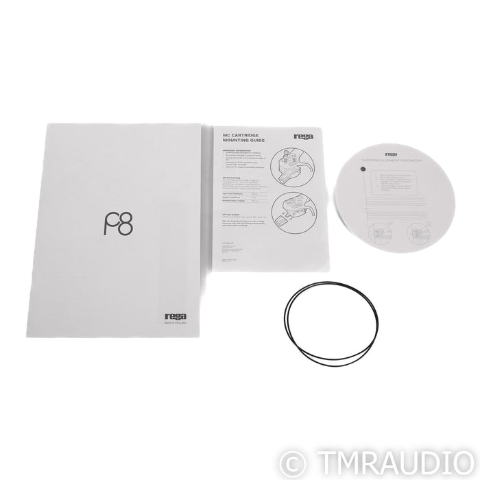 Rega Planar 8 Belt Drive Turntable; P8; Rega MC Apheta 3 (Open Box)