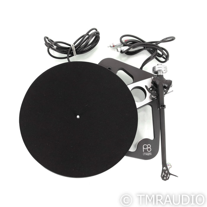 Rega Planar 8 Belt Drive Turntable; P8; Rega MC Apheta 3 (Open Box)