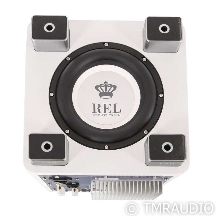 REL Acoustics T/5x 8" Powered Subwoofer; White