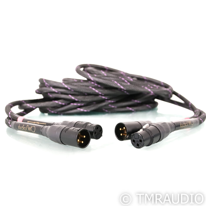 Audience Studio TWO XLR Cables; 8m Pair Balanced Interconnects (Open Box)