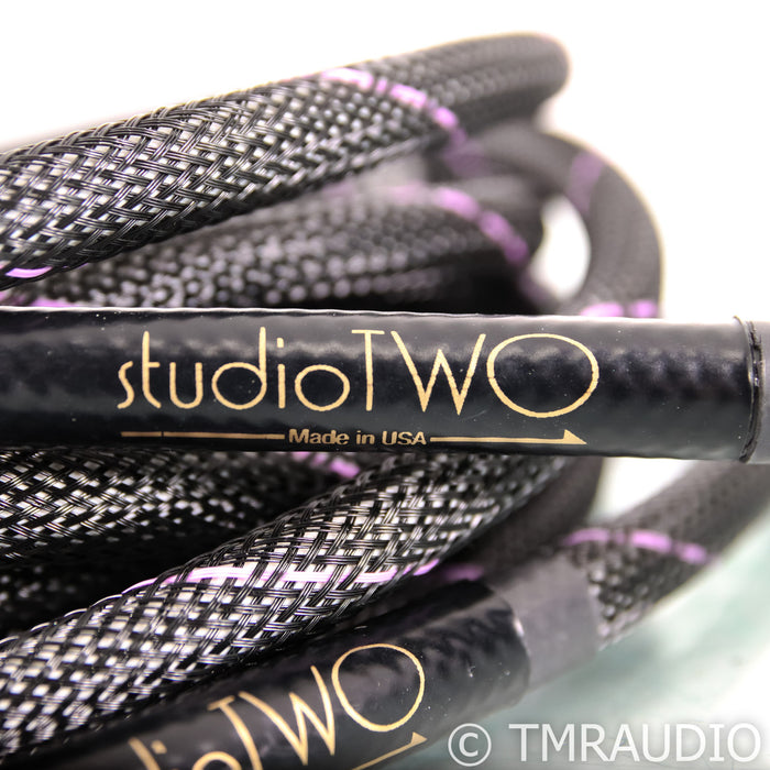 Audience Studio TWO XLR Cables; 8m Pair Balanced Interconnects (Open Box)