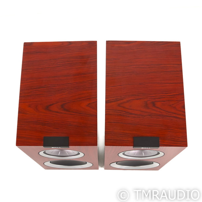 KEF R300 Bookshelf Speakers; Pair Rosewood