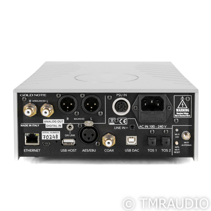 Gold Note DS-10 Plus Wireless Streaming DAC; D/A Converter (Open Box)