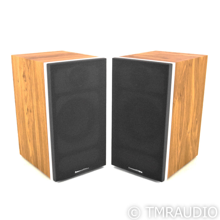 B&W 607 S2 Anniversary Edition Bookshelf Speakers; Pair Oak