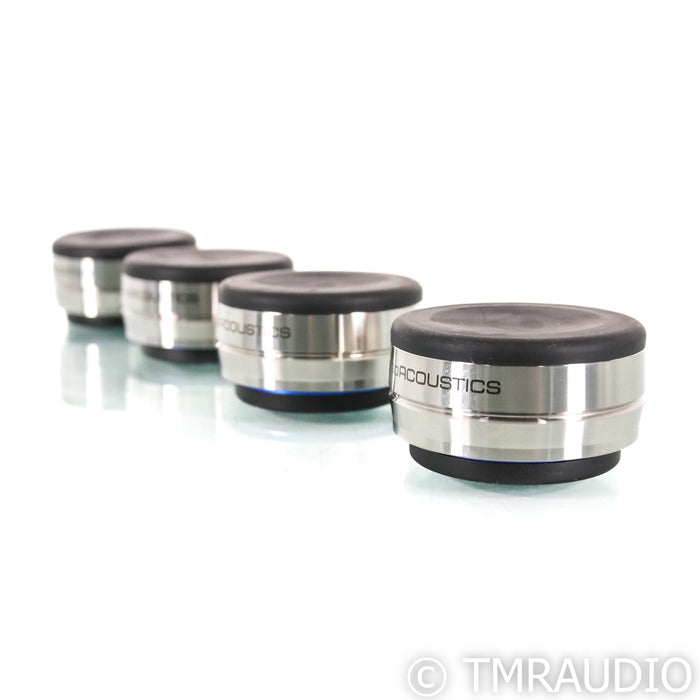 IsoAcoustics OREA Indigo Isolation Footers; Set Of Four