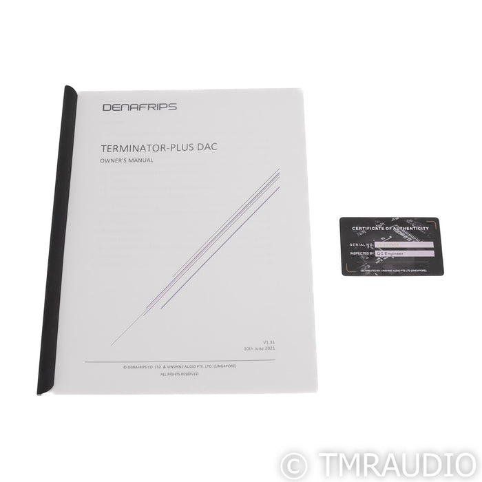 Denafrips Terminator Plus 12th DAC; D/A Converter