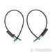AudioQuest Earth RCA Cables; 1m Pair Interconnects; 72v DBS