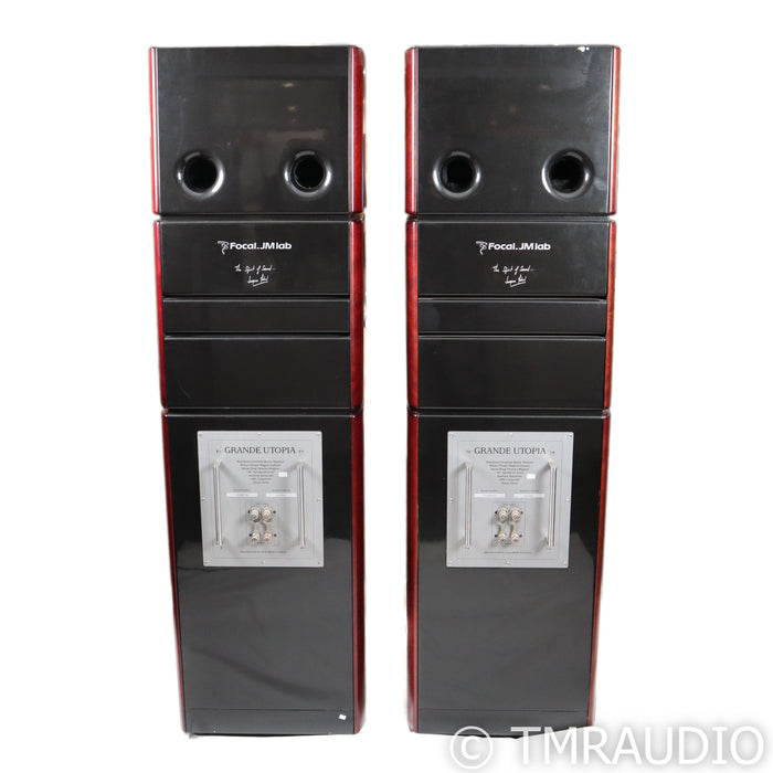 Focal Grande Utopia Be Floorstanding Speakers; Black Pair
