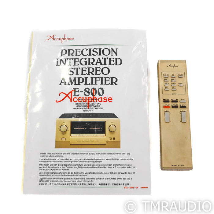 Accuphase E-800 Stereo Integrated Amplifier