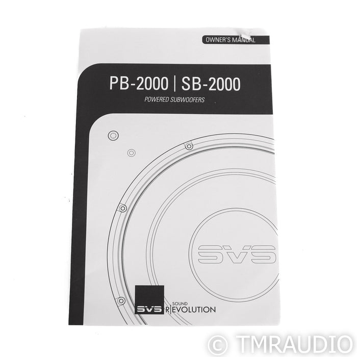 SVS SB-2000 12" Power Subwoofer
