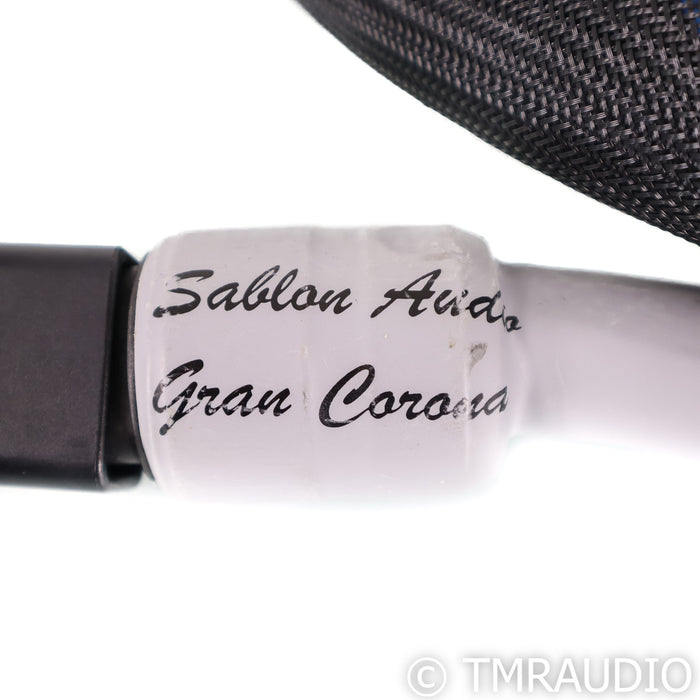 Sablon Audio Gran Corona Power Cable; 8ft AC Cord; 20 Amp