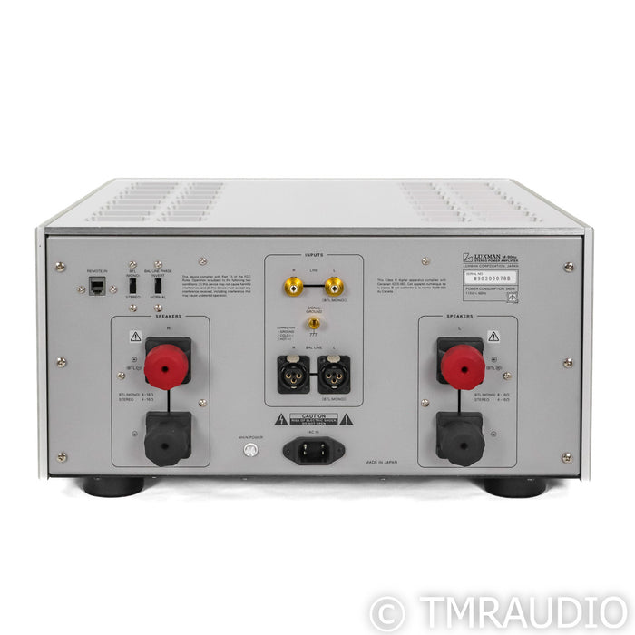 Luxman M-900u Stereo / Mono Power Amplifier; M900u; Ultimate