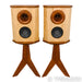 Fleetwood Sound DeVille SQ Bookshelf Speakers; Light Ash Pair w/ Stands