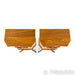 Fleetwood Sound DeVille SQ Bookshelf Speakers; Light Ash Pair w/ Stands
