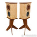 Fleetwood Sound DeVille SQ Bookshelf Speakers; Light Ash Pair w/ Stands