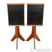 Fleetwood Sound DeVille SQ Bookshelf Speakers; Light Ash Pair w/ Stands