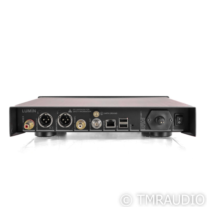 Lumin D2 Network Streamer; Upgraded Sbooster Linear PSU