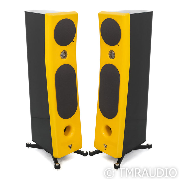 Focal Kanta No. 2 Floorstanding Speakers; Yellow Pair