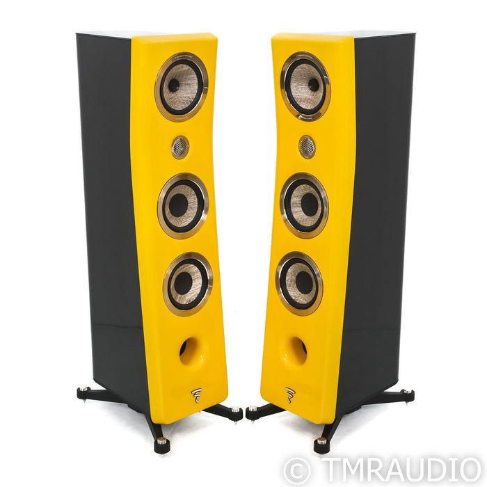 Focal Kanta No. 2 Floorstanding Speakers; Yellow Pair