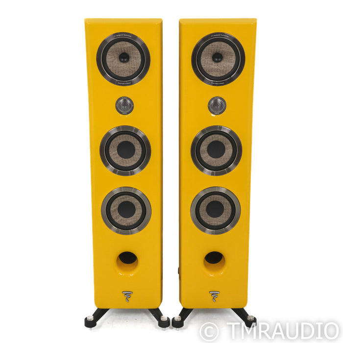 Focal Kanta No. 2 Floorstanding Speakers; Yellow Pair