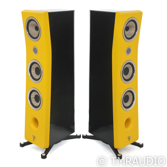 Focal Kanta No. 2 Floorstanding Speakers; Yellow Pair