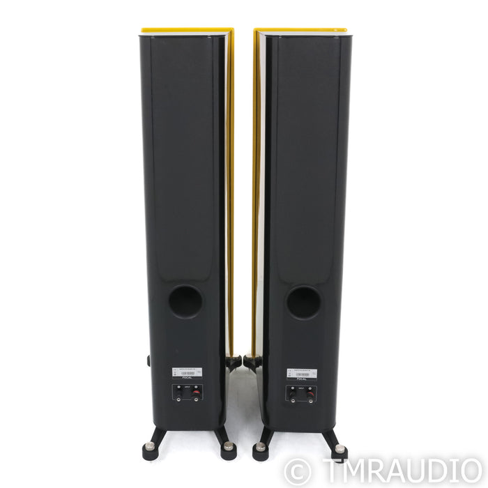Focal Kanta No. 2 Floorstanding Speakers; Yellow Pair