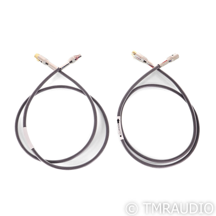 Shunyata Research Venom XLR Cables; 1.5m Pair Balanced Interconnects