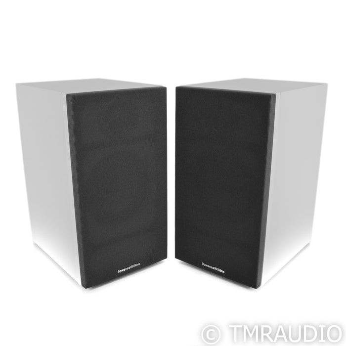 B&W 607 S2 Anniversary Edition Bookshelf Speakers; White Pair
