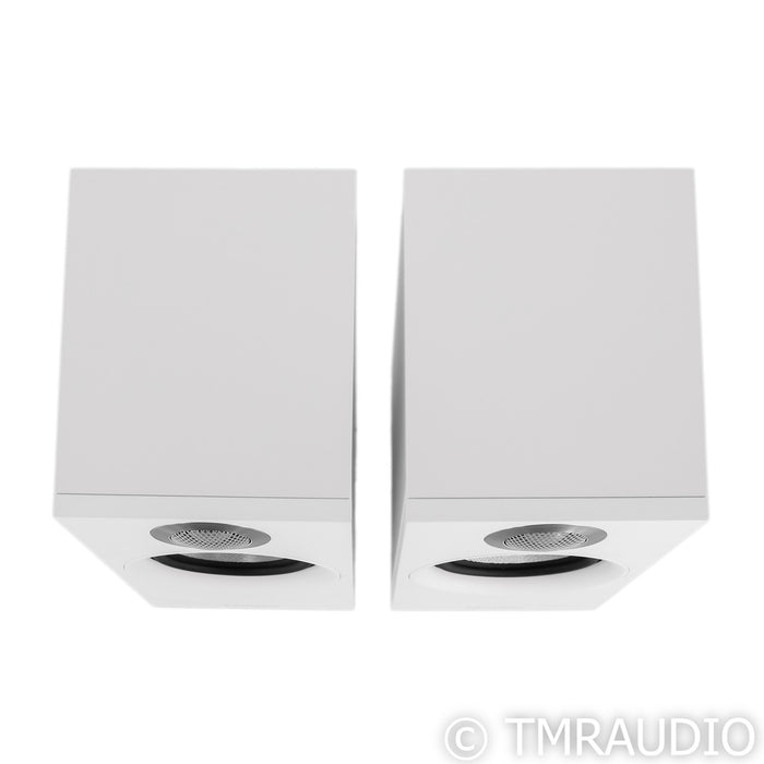 B&W 607 S2 Anniversary Edition Bookshelf Speakers; White Pair