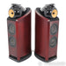 B&W Nautilus 802 Floorstanding Speakers; Red Cherry Pair