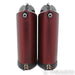 B&W Nautilus 802 Floorstanding Speakers; Red Cherry Pair